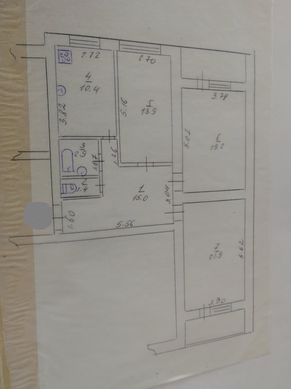 Продаж 3-кімнатної квартири 90 м², Вокзальна вул., 11