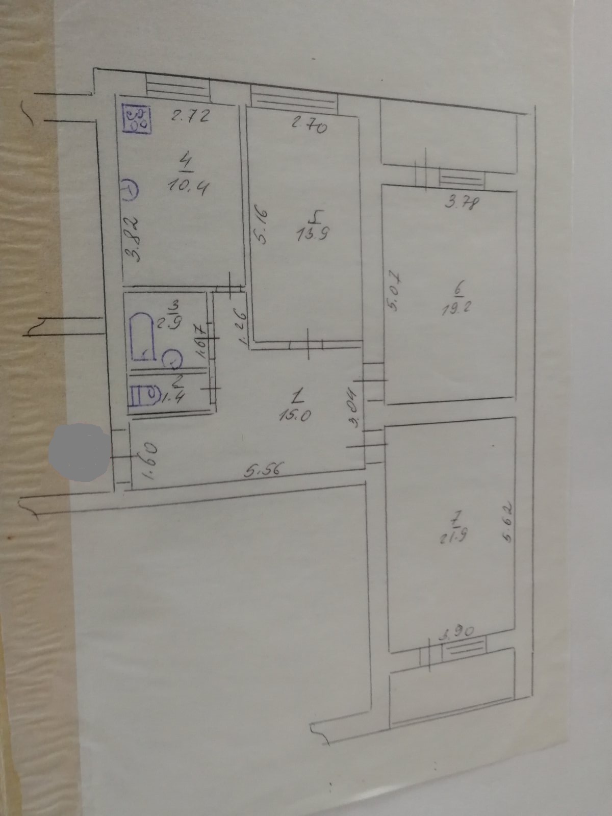 Продажа 3-комнатной квартиры 90 м², Вокзальная ул., 11