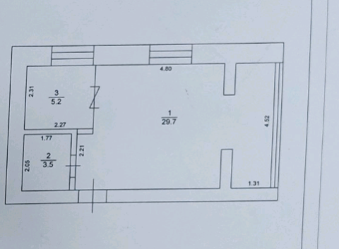 Продажа 1-комнатной квартиры 38 м², Гостомельское шоссе, 20