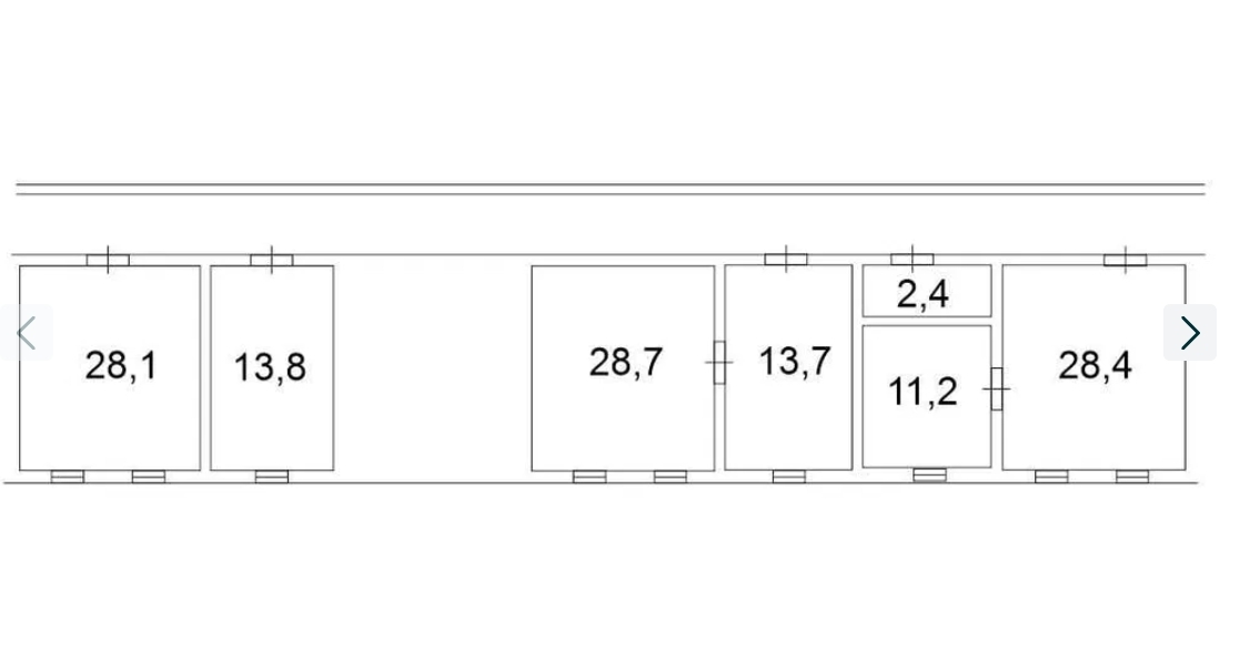 Аренда офиса 126 м², Балковская ул.