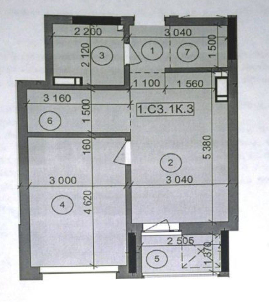 Продаж 1-кімнатної квартири 47 м², Євгена Сверстюка вул., 54