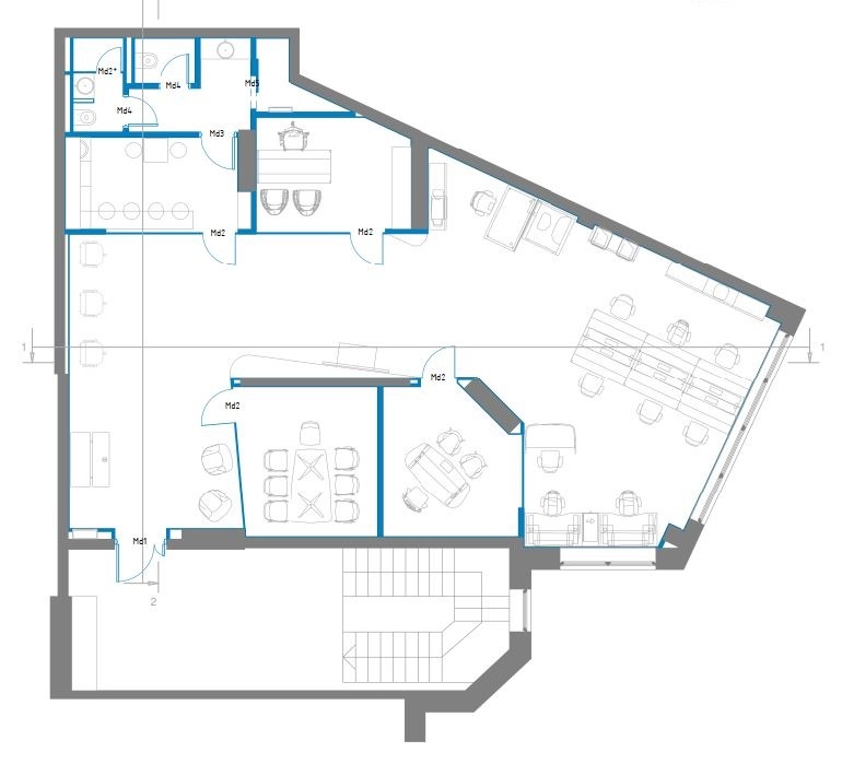 Продаж офісу 153 м², Кудряшова вул., 18а