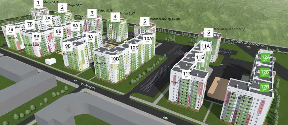 Продажа 2-комнатной квартиры 74 м², Героев Харькова просп., 270Д