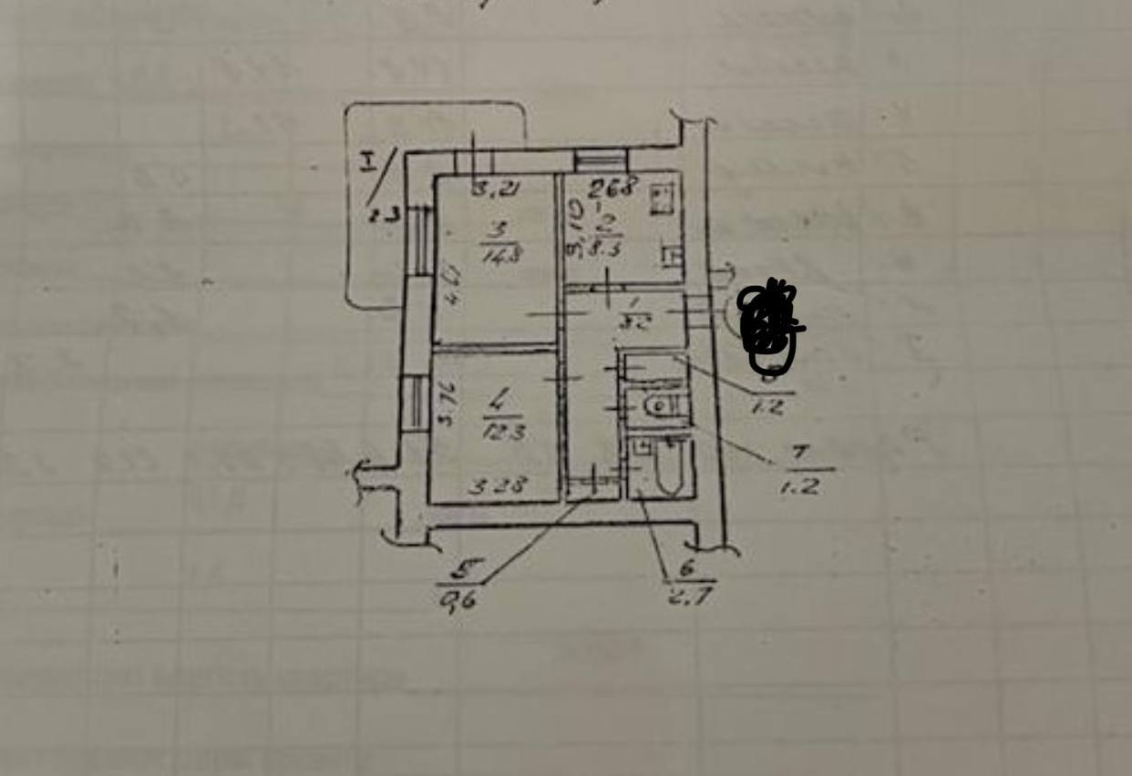 Продаж 2-кімнатної квартири 52 м², Володимира Вернадського вул.