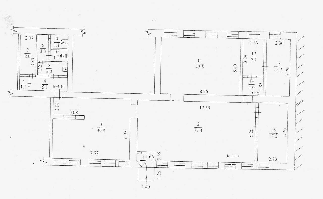 Аренда коммерции 244 м², Шмидта ул., 3