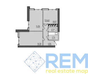 Продажа офиса 55.3 м², Краснова ул., 7