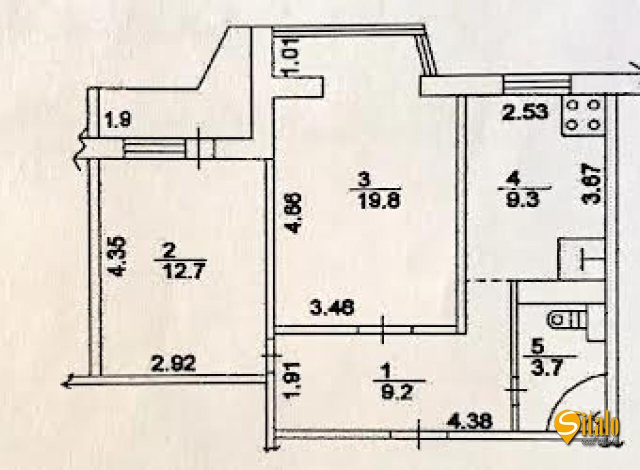 Продаж 2-кімнатної квартири 58 м², Василя Стуса вул., 28