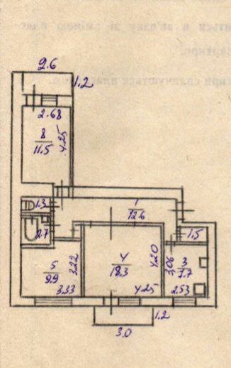 Продаж 3-кімнатної квартири 66 м², Романа Шухевича просп., 22