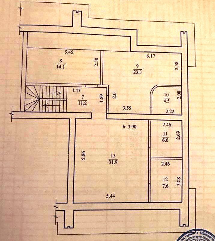 Продаж 5-кімнатної квартири 229 м², Космічна вул.