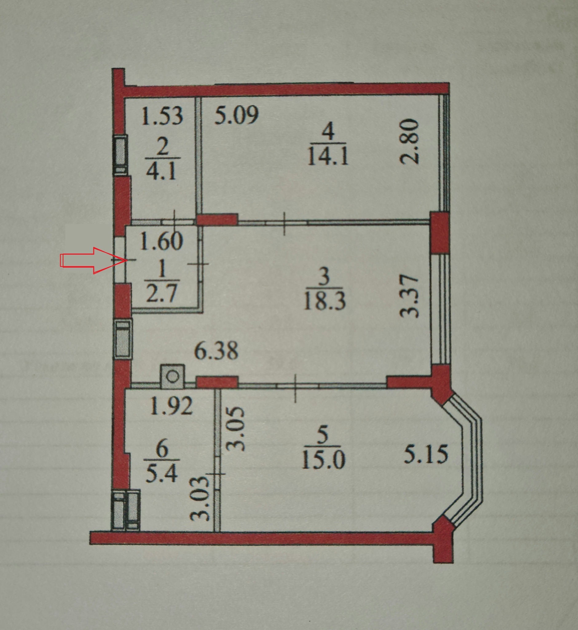 Продаж 2-кімнатної квартири 60 м², Надії пров., 1