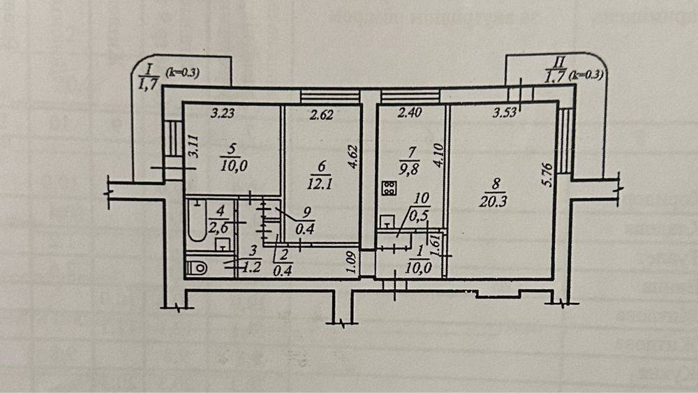 Продажа 3-комнатной квартиры 71 м², Владимира Вернадского ул.