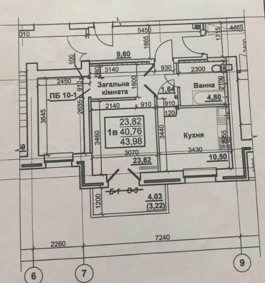 Продаж 2-кімнатної квартири 43.98 м², Куликовська вул.