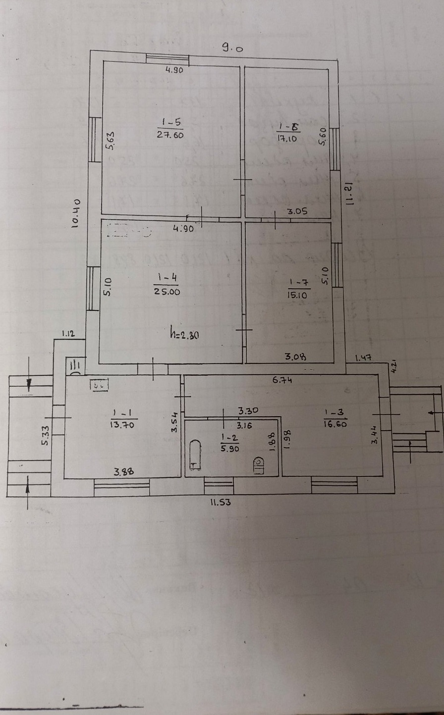 Продаж будинку 121 м², Гетьмана Пилипа Орлика вул.