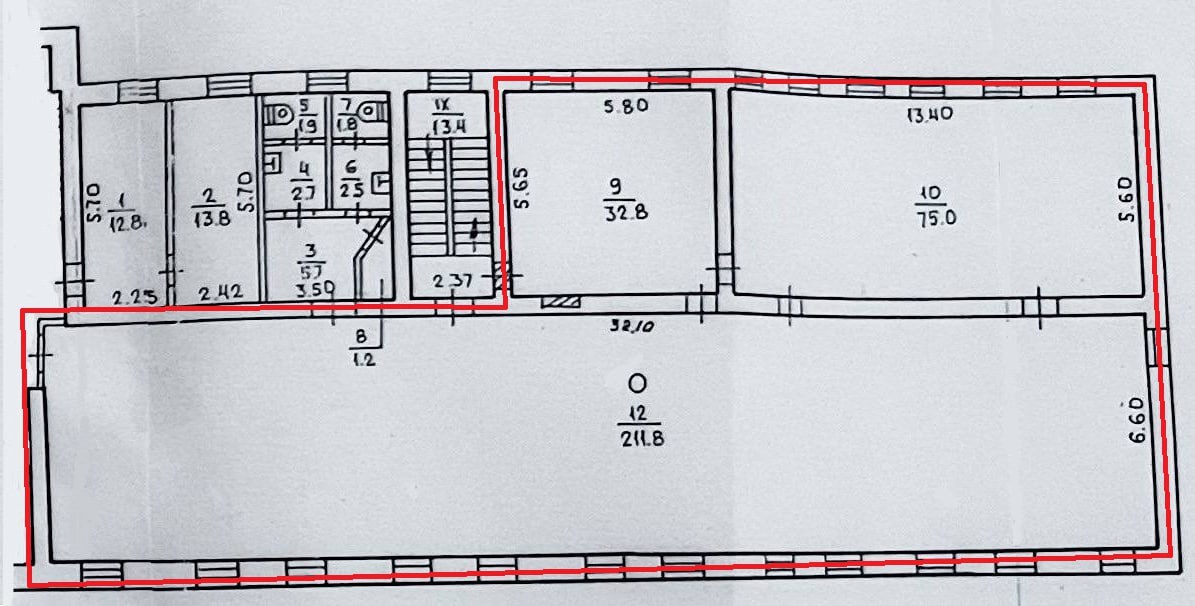 Оренда комерції 360 м², Шмидта вул., 3