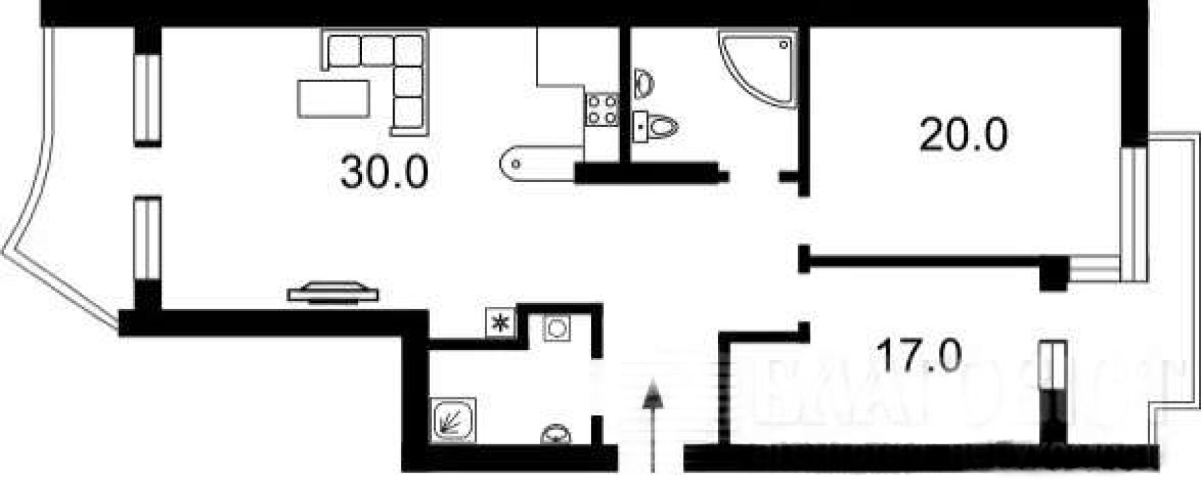 Оренда 3-кімнатної квартири 100 м², Раїси Окіпної вул., 18