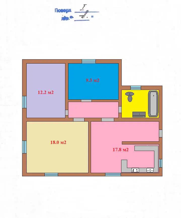 Аренда дома 75 м², Новополевая ул.