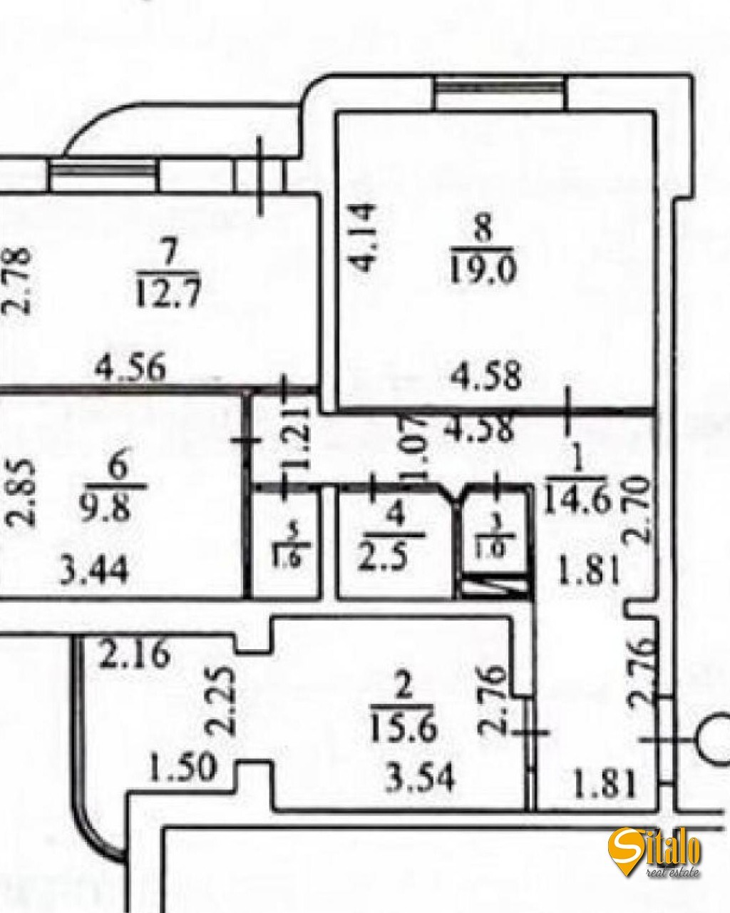 Продаж 3-кімнатної квартири 77 м², Перемоги вул.