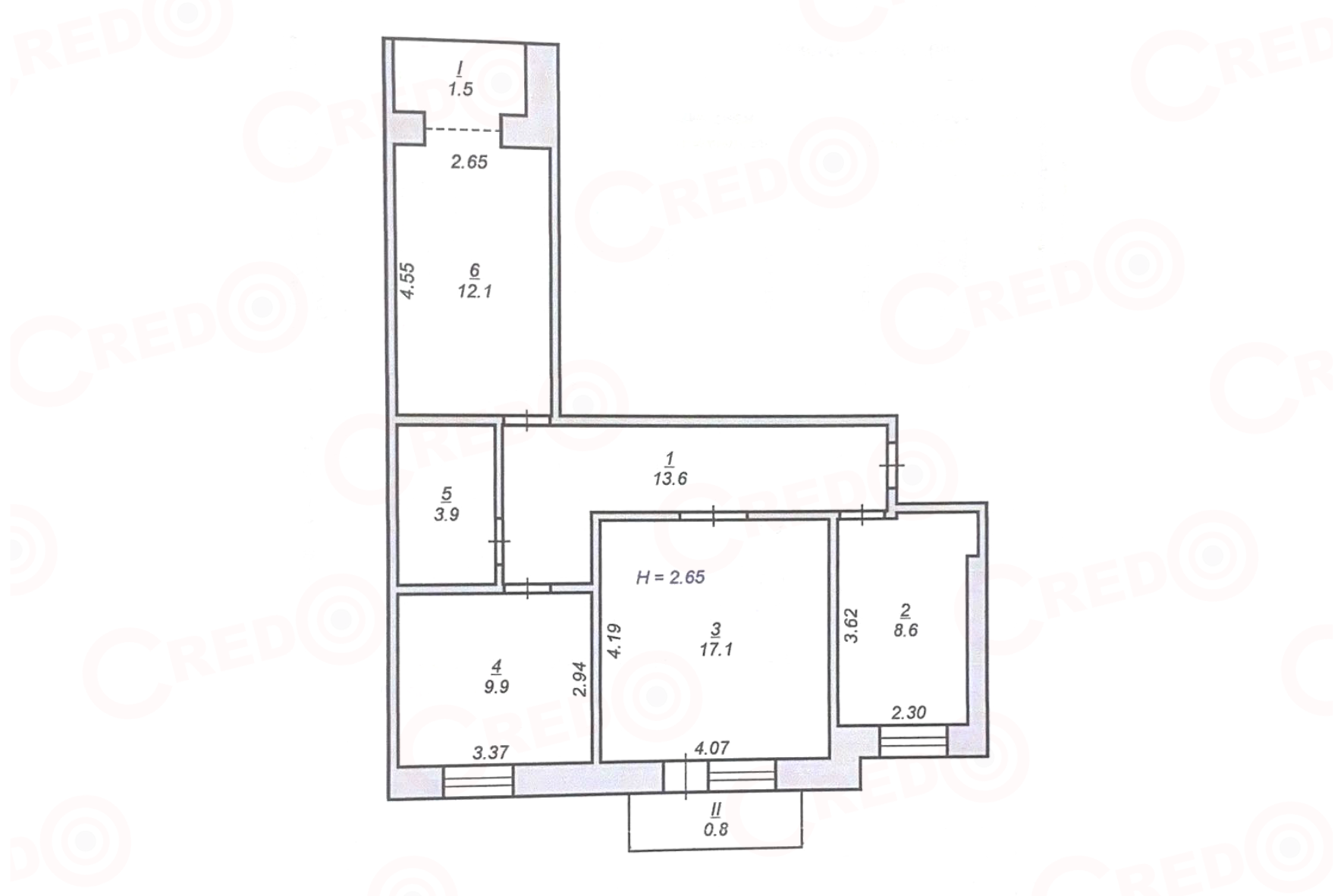 Продаж 3-кімнатної квартири 67.5 м², 7-й Зарічний