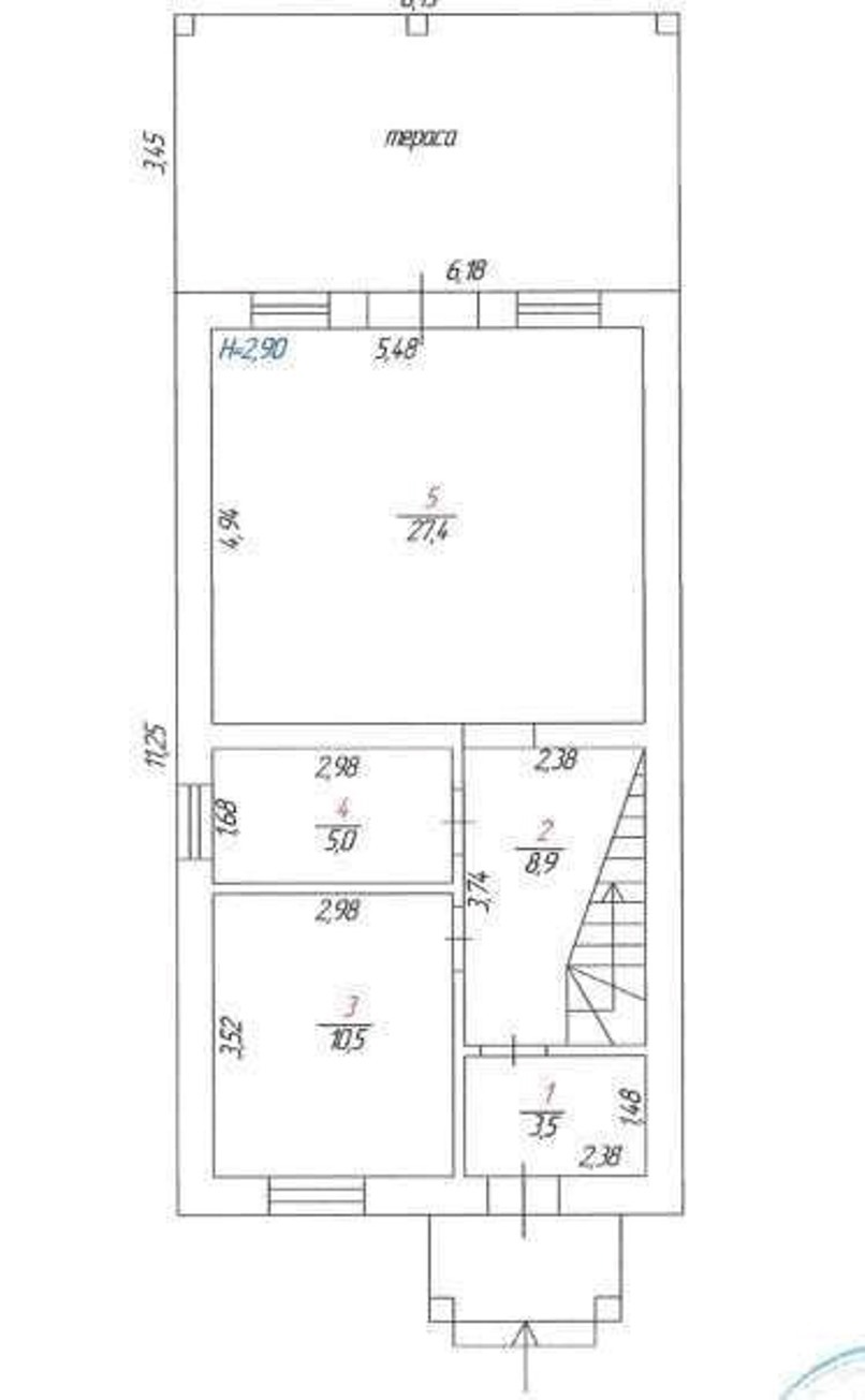 Продаж будинку 112 м²