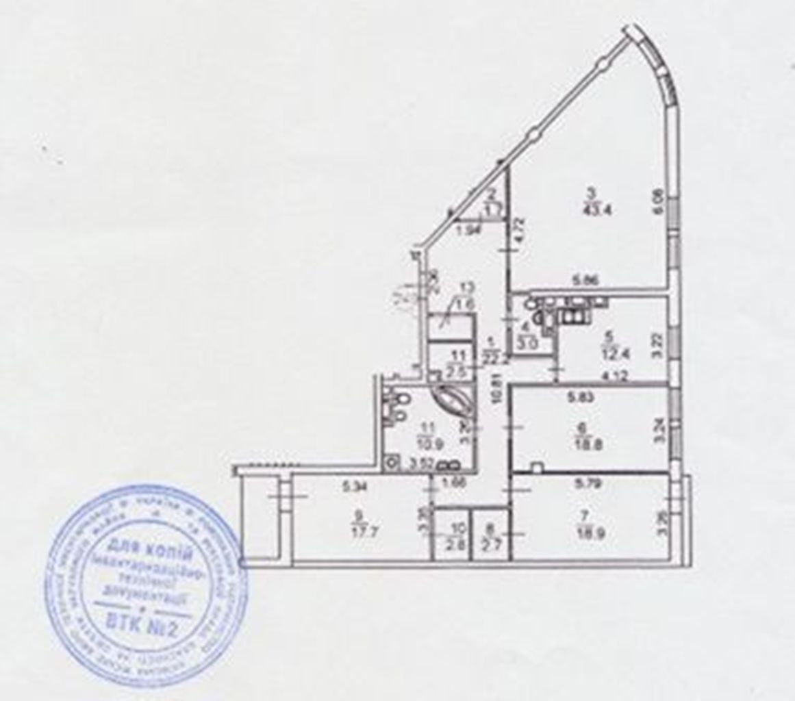 Аренда офиса 165 м², Щекавицкая ул., 30/39