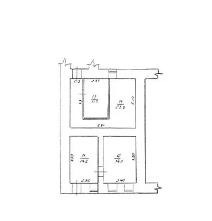 Аренда офиса 70 м², Чайковского пер.