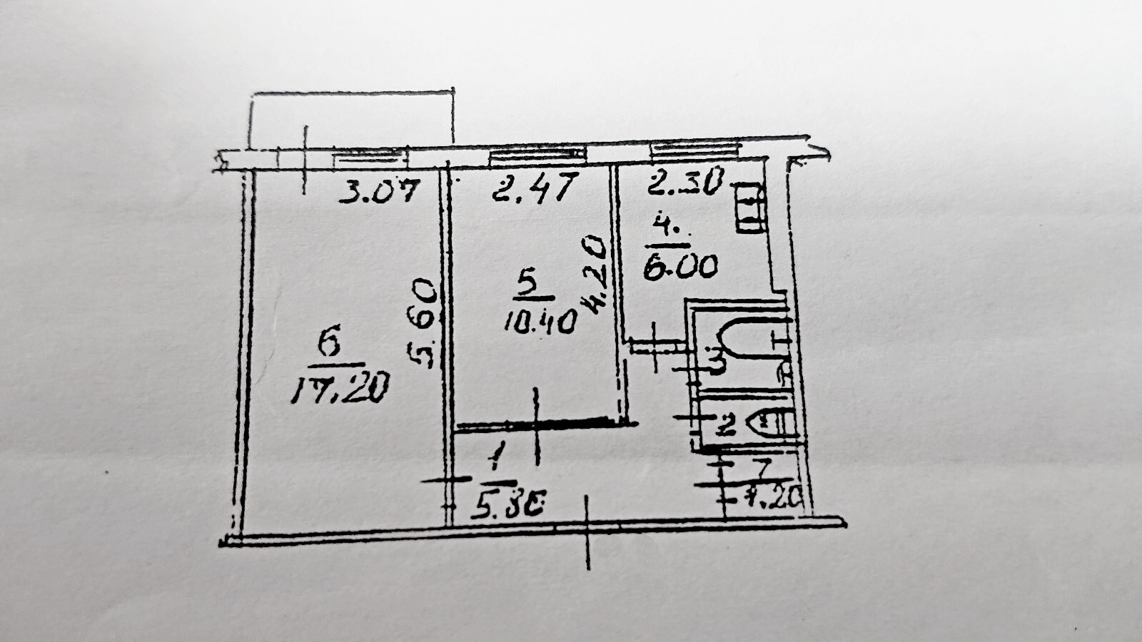 Продажа 2-комнатной квартиры 45 м², Турчанинова ул., 9