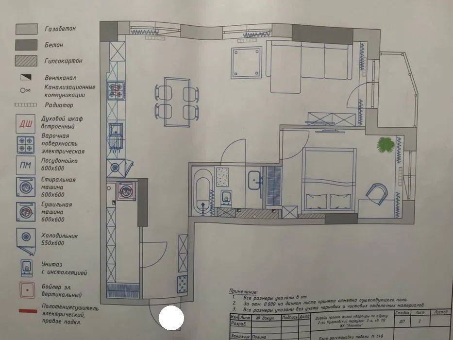 Продаж 1-кімнатної квартири 57 м², Куликовский 2-й пров.