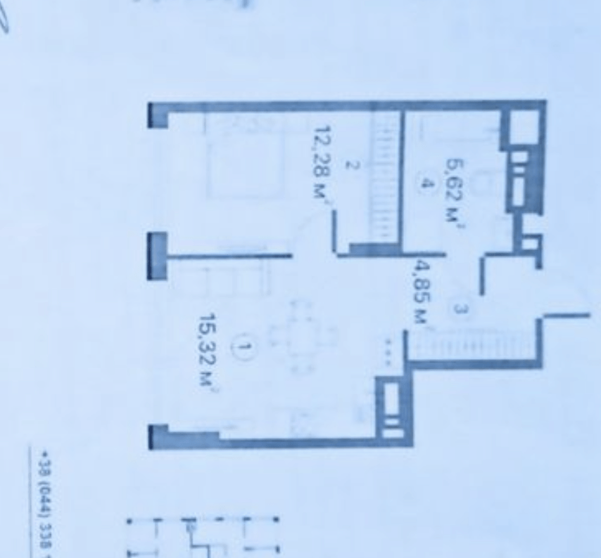Продажа 1-комнатной квартиры 38 м²