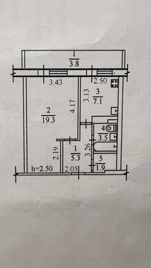 Продажа 1-комнатной квартиры 41 м², Тополь-2, 20