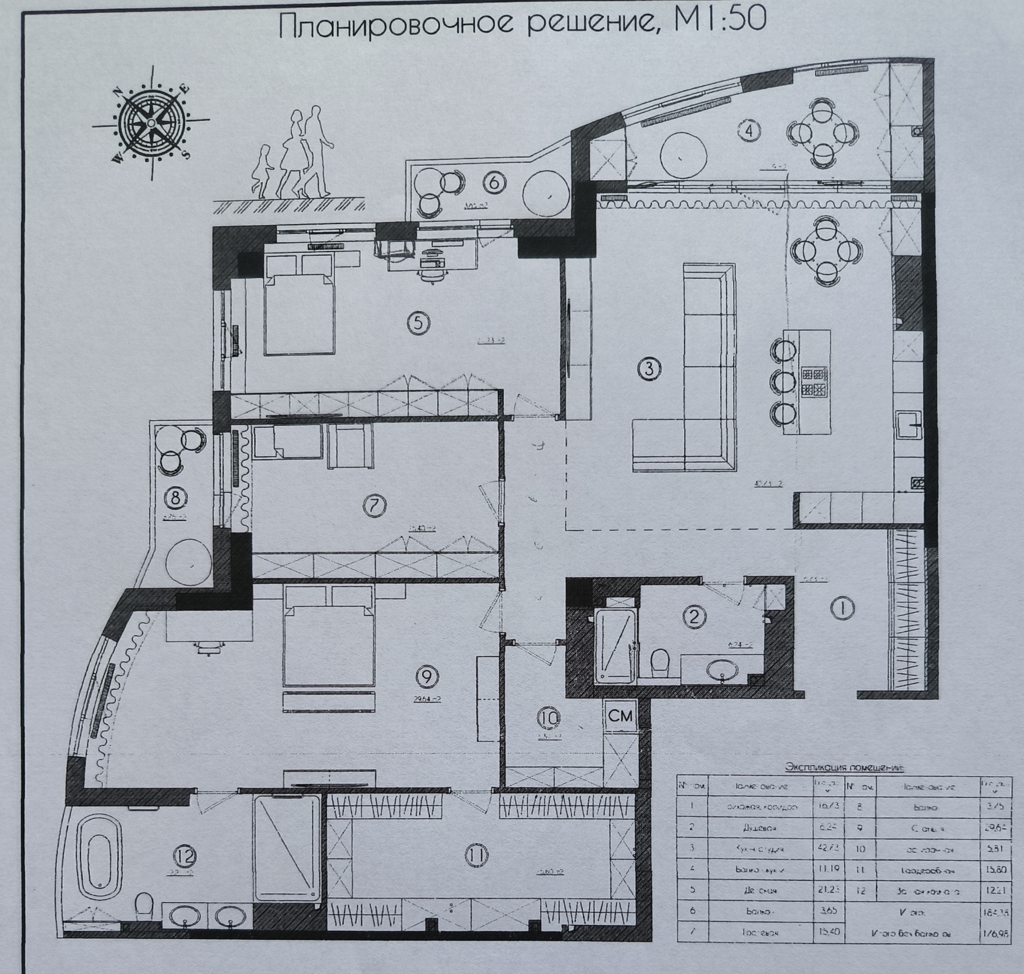 Продажа 4-комнатной квартиры 171.9 м², Люстдорфская дор., 55Ж