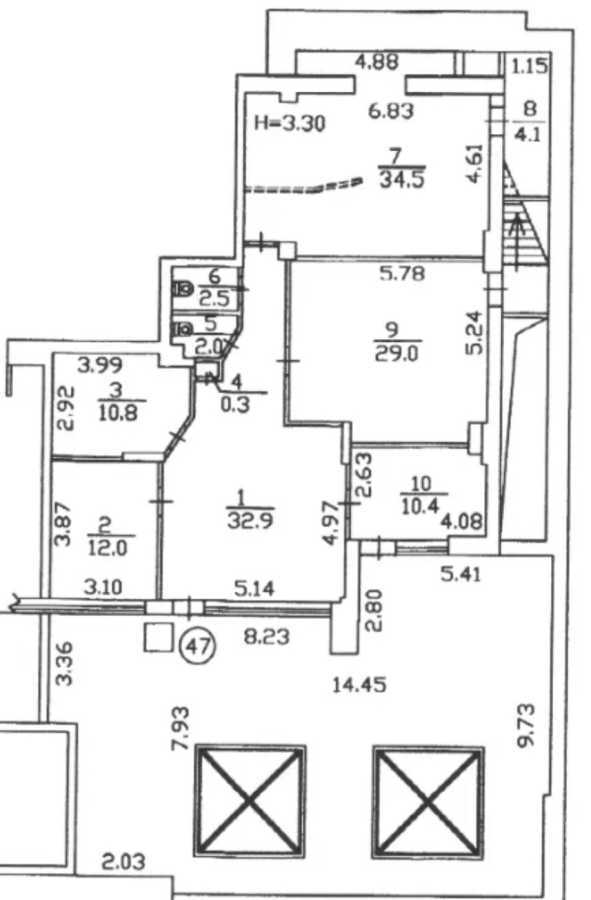 Оренда офісу 140 м², Лютеранська вул., 10А