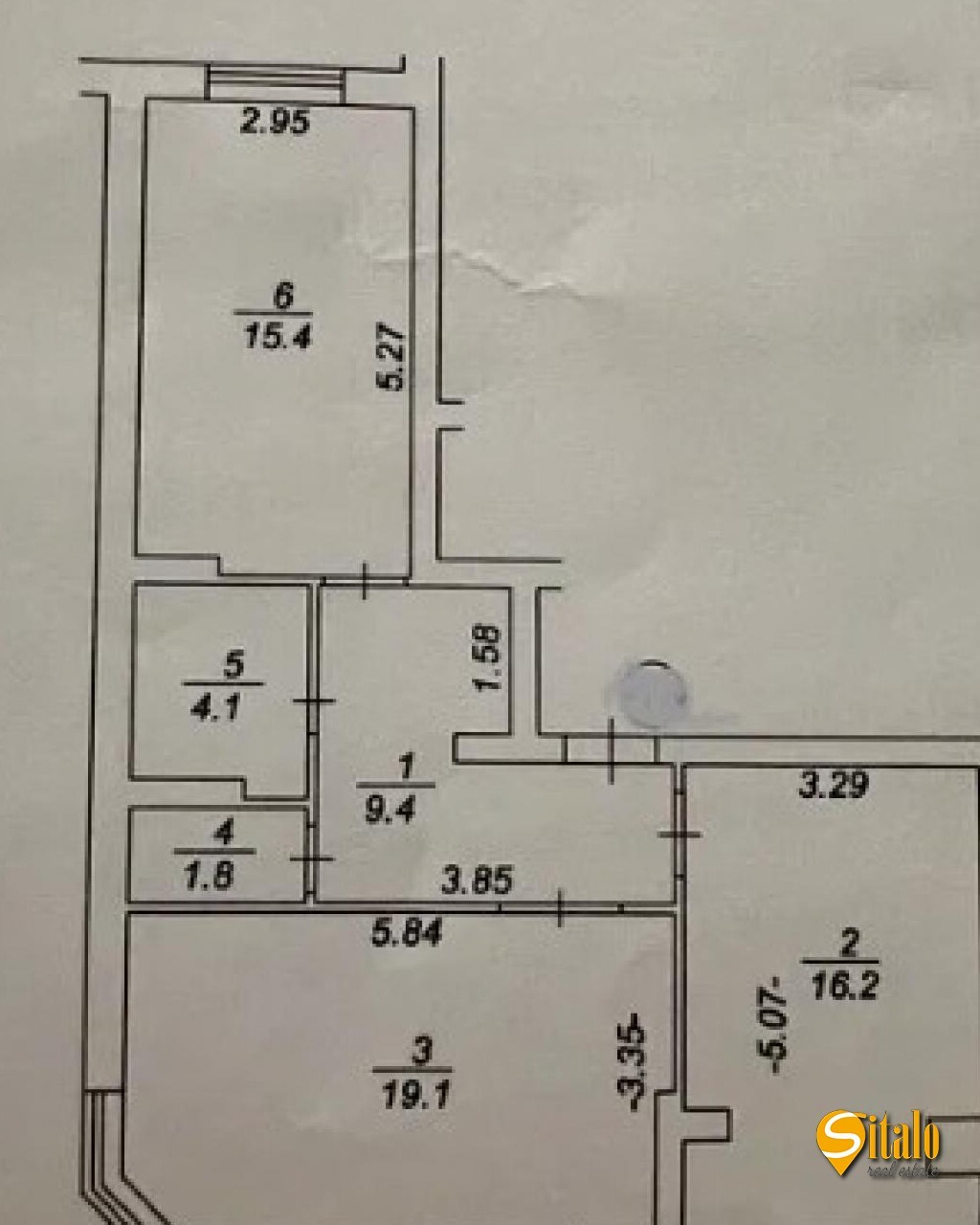 Продаж 2-кімнатної квартири 66 м²