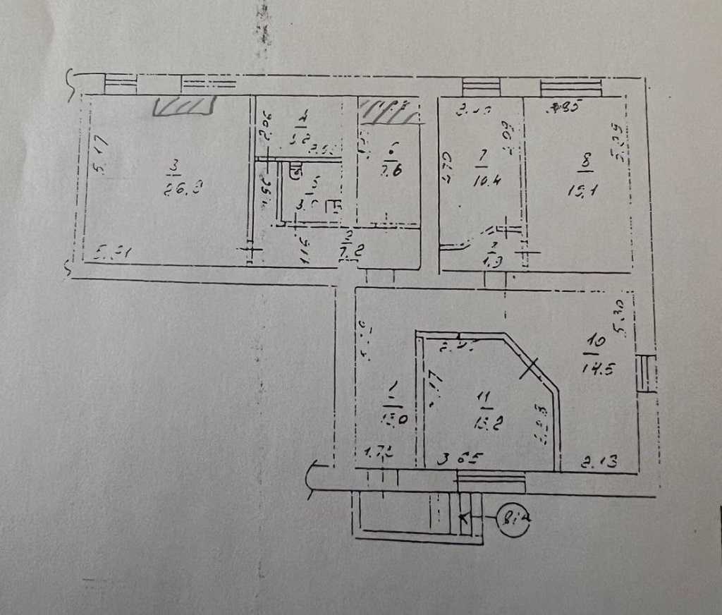 Оренда офісу 117 м², Салютна вул., 17