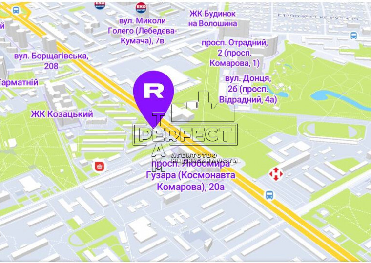 Продаж 2-кімнатної квартири 46 м², Любомира Гузара просп., 16