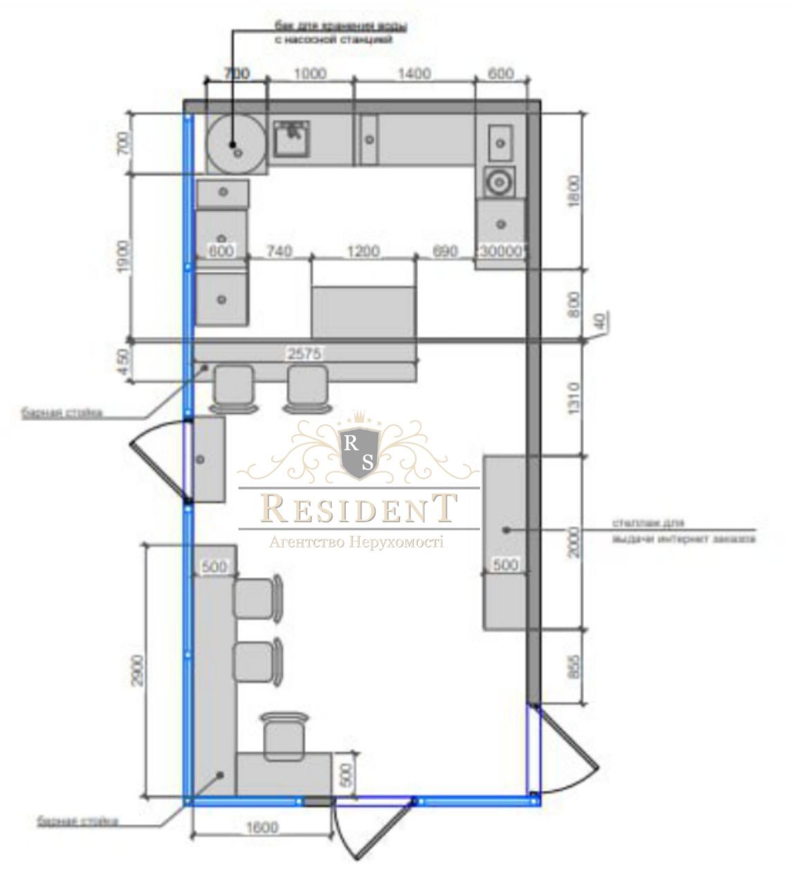 Аренда коммерции 32 м², Вячеслава Липинского ул., 5