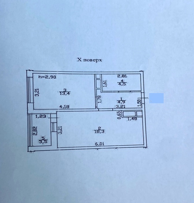 Продаж 1-кімнатної квартири 45 м², Толбухина вул., 135/2