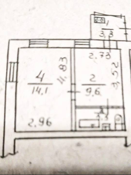 Продажа 1-комнатной квартиры 30.3 м², Кузнечная ул.