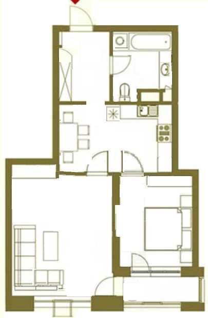 Оренда 2-кімнатної квартири 64 м²