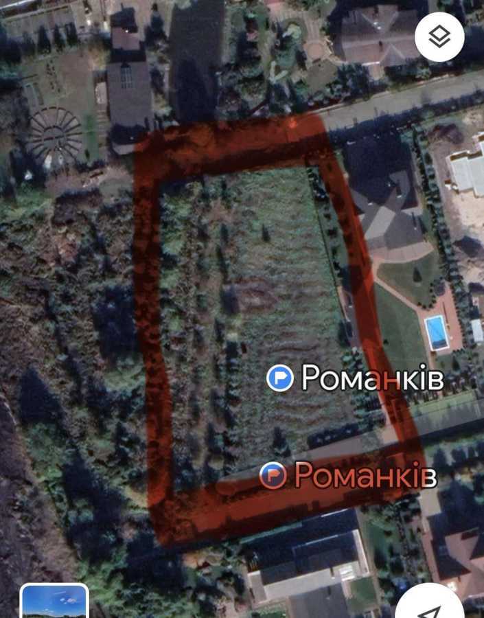 Продажа участка под индивидуальное жилое строительство 24 соток, Лісова