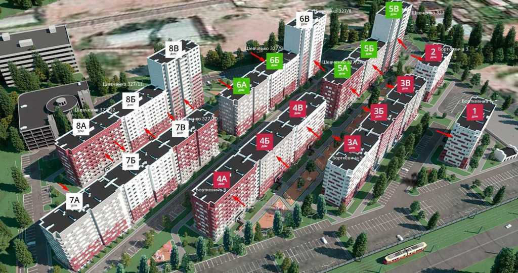 Продажа 1-комнатной квартиры 36.77 м², Борткевича ул., 6а