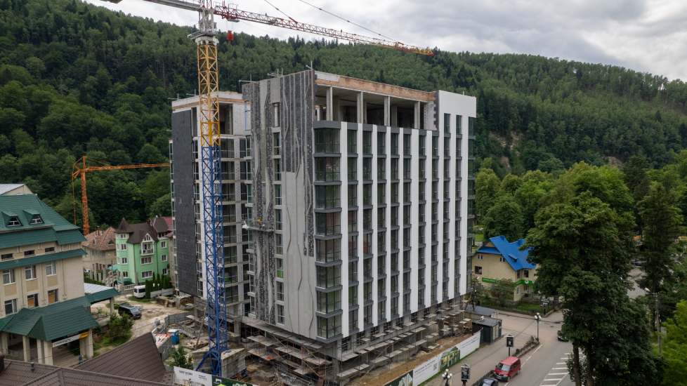 Хід будівництва Апарт-комплекс Smart Hill, черв, 2024 рік