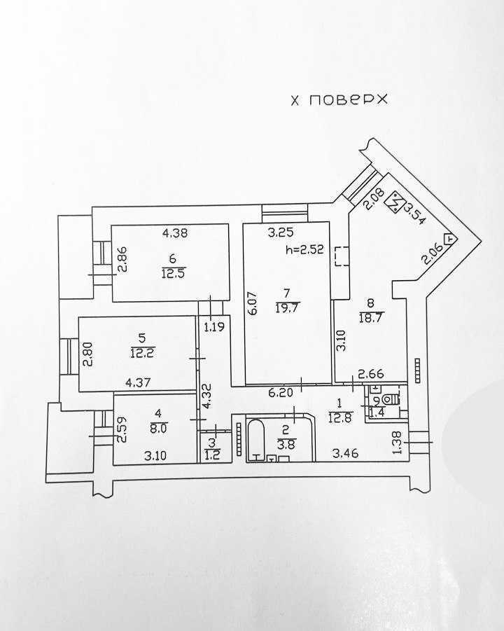 Продажа 3-комнатной квартиры 95 м², Михаила Котельникова ул., Драгоманова, 31