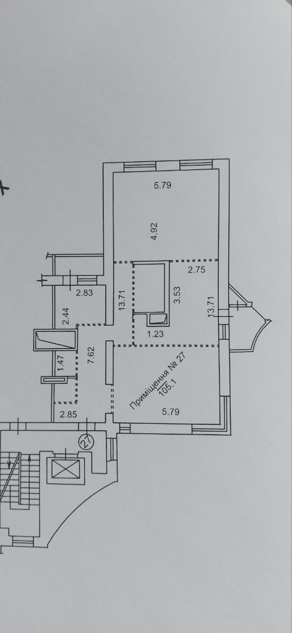 Оренда офісу 117 м², Рогнединська вул.