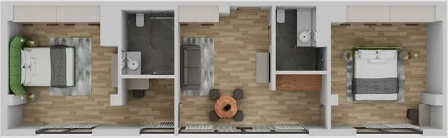 Продажа 1-комнатной квартиры 74.2 м², ЖК Апарт-отель VERTEXVILLE