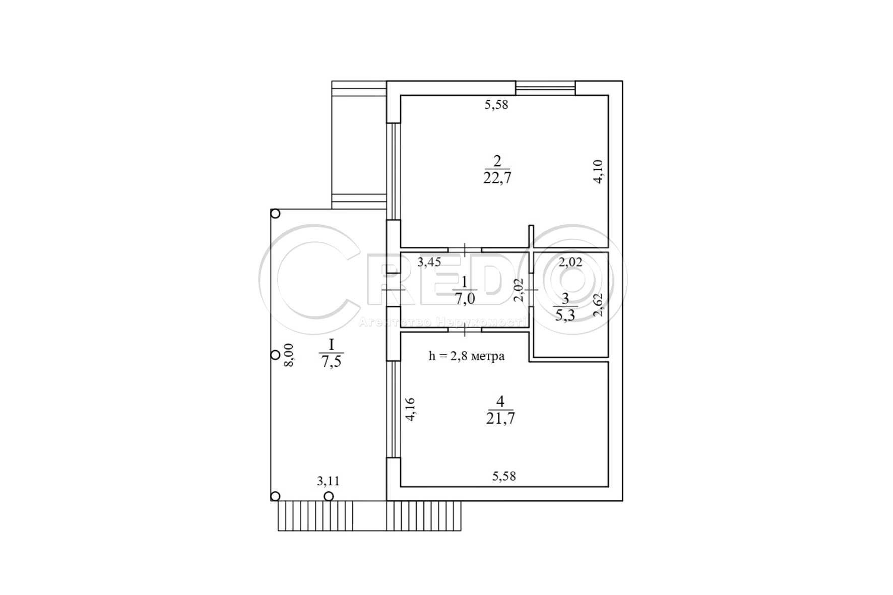 Продаж будинку 106 м², Виноградова вул.