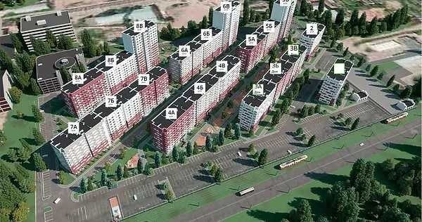 Продаж 1-кімнатної квартири 40 м²