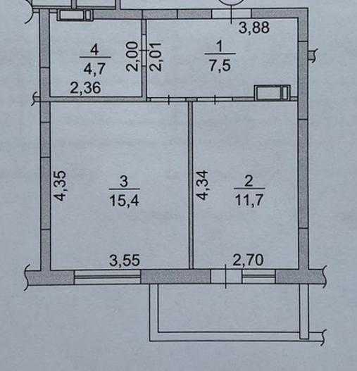 Продажа 1-комнатной квартиры 41 м², Академика Заболотного ул., 148В