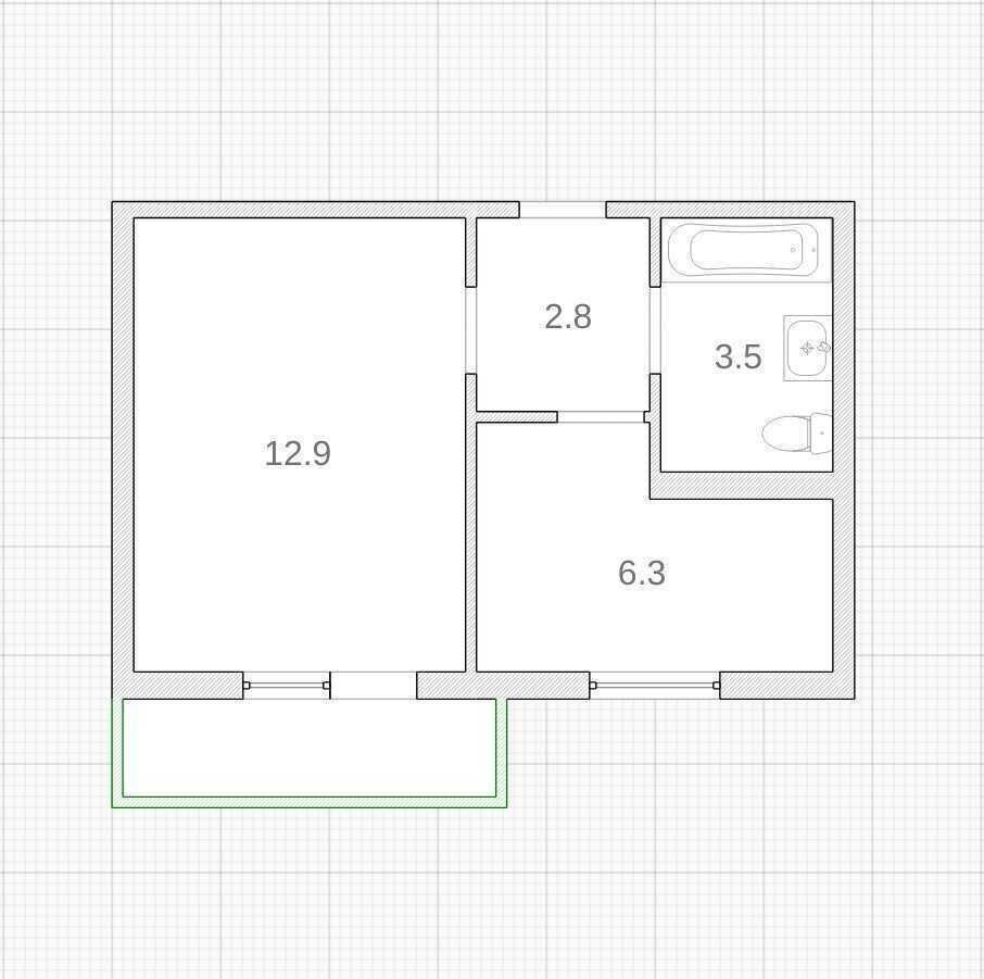 Продаж 1-кімнатної квартири 26.3 м², Гната Юри вул., 3А