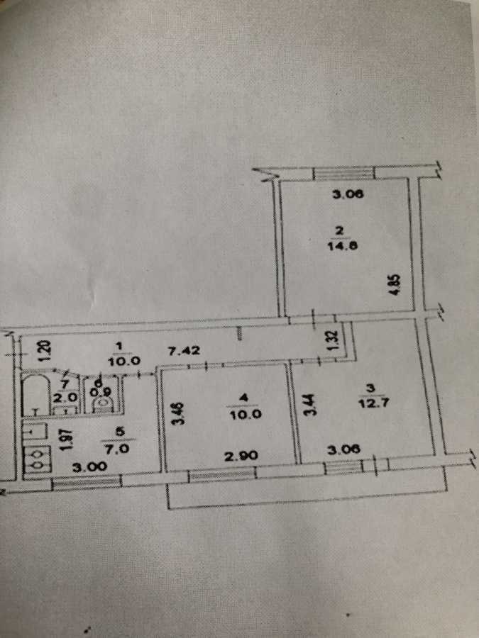 Продажа 3-комнатной квартиры 59.2 м², Бондарская ул.