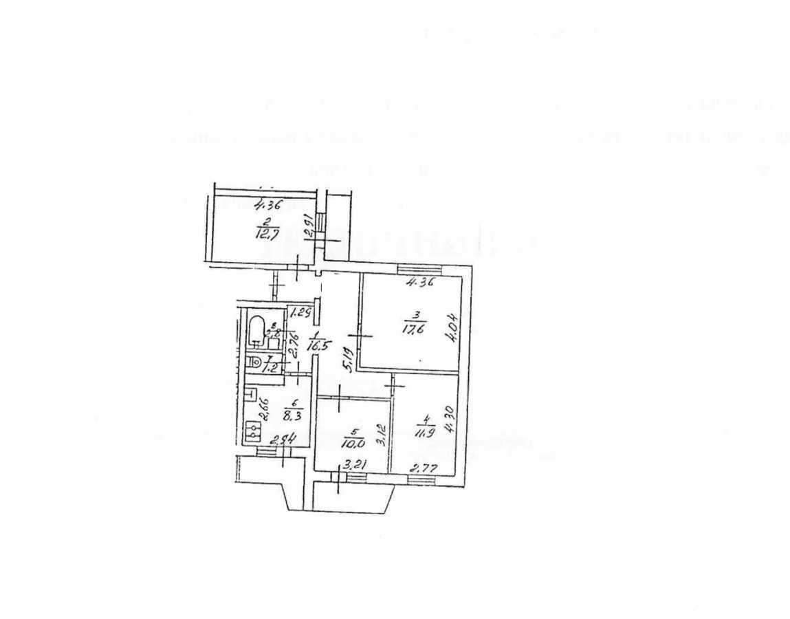 Продажа 4-комнатной квартиры 85.5 м², Михаила Котельникова ул., Драгоманова, 20